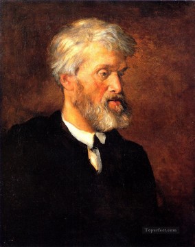  Carl Pintura - Retrato de Thomas Carlyle George Frederic Watts